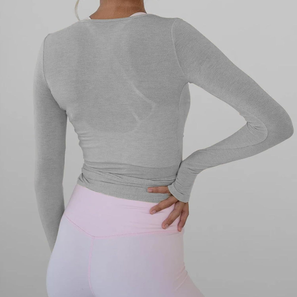 Barre Wrap Top