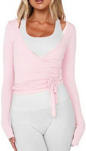 Barre Wrap Top