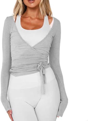 Barre Wrap Top