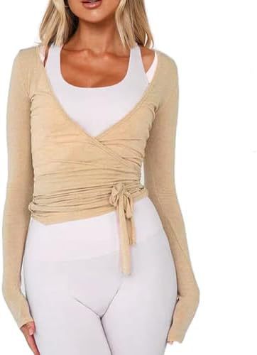 Barre Wrap Top