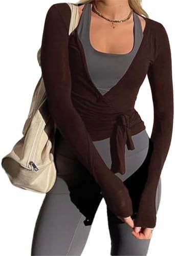Barre Wrap Top