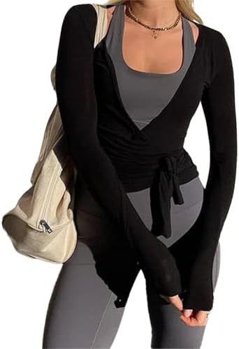 Barre Wrap Top